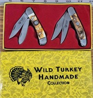 Wild Turkey knife set Handmade collection