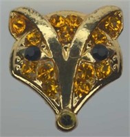 Fox gemstone ring size 7