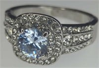 Gemstone ring size 10.25