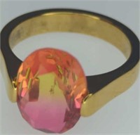 Gemstone ring size 8