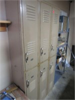 Lockers and contents