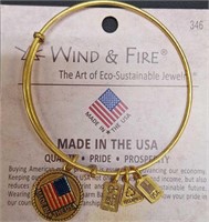 Wind&Fire American Flag bracelet