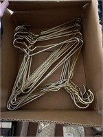 Box of Metal Hangers