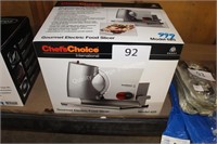 chefschoice electric food slicer