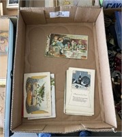 Flat of Antique Post Cards