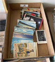 Flat of Misc. Post Cards