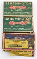 2 ½ boxes of .32 170 grain soft point ammo