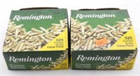 (2) boxes of Remington .22 Long Rifle ammo
