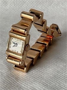 Vintage 14K Gold Women's Venus Watch
