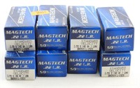 (8) boxes of Magtech .22 Long Rifle ammo