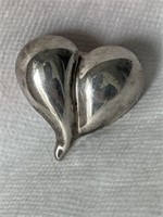 Vintage Heart Shaped Pendant
