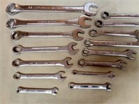 15 Wrenches, different sizes