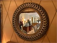 Round Ornate Mirror Approx 44"Diameter