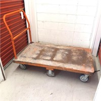 Flat cart heavy duty construction