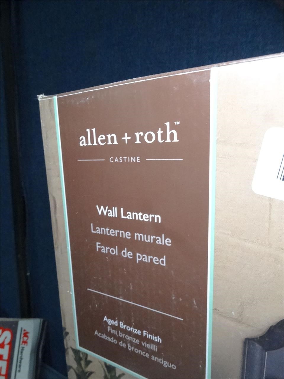 2 Allen Roth Wall Lantern Porch Lights