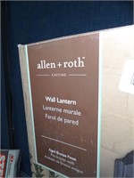 2 Allen Roth Wall Lantern Porch Lights
