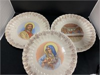 Last supper/ Jesus/ Mary decorating plates