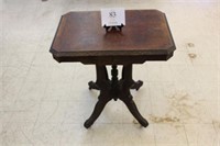 ACCENT TABLE ON WHEELS 30"TALL, 28" WIDE, 20" DEEP