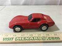 Tonka 6 1/2” Red Corvette, 1976 or 1977