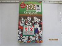 VHS Sealed 101 Dalmatians Christmas Walt Disney
