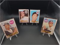 1969 Topps Baseball Card Lot (G-EX)