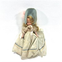 Vintage Nancy Anne Doll Southern Belle Blue Hat