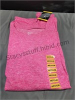 Long Sleeve Heather Pink Shirt M