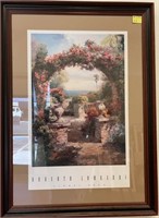 Y - ROBERTO LOMBARDI FLORAL ARCH 32X44.5 (A11)