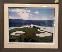 Y - DANNY DAY 7TH AT PEBBLE BEACH SIGNED/NUMBERED