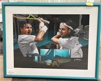 Y - FRAMED PASTEL BY DEAN HUCK (A82)