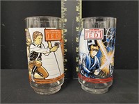 Pair of 1983 Star Wars Advertising Glasses