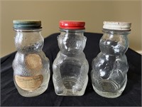 (3) Snowcrest Syrup Bottles