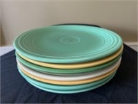 (7) Fiestaware Dinner Plates