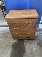 Four drawer chest, minor damage,  30