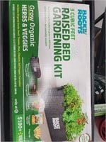 Raised bed gardening kit