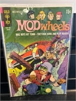 15 Cent Mod Wheels Comic Book-Silver Age-August