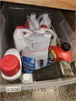 Box lot of Chemicals (garage)