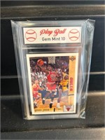 1991-92 Upper Deck Michael Jordan Card Graded 10