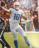 Chargers Justin Herbert Signed 11x14 COA