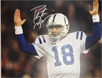 Colts Peyton Manning Signed 11x14 with COA