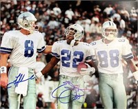 Troy Aikman/Emmitt Smith Signed 11x14 COA