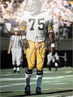 Steelers Joe Greene Signed 11x14 with COA