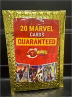 HUGE MARVEL Comics Card Mystery Pack-20 Cards-Gold