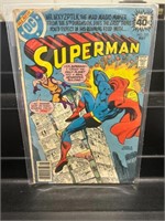 Vintage DC Superman Comic Book #335