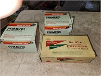 Winchester & Remington Shotgun Primers - 3 full