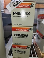 Winchester Shotgun Primers - 2 full boxes & more