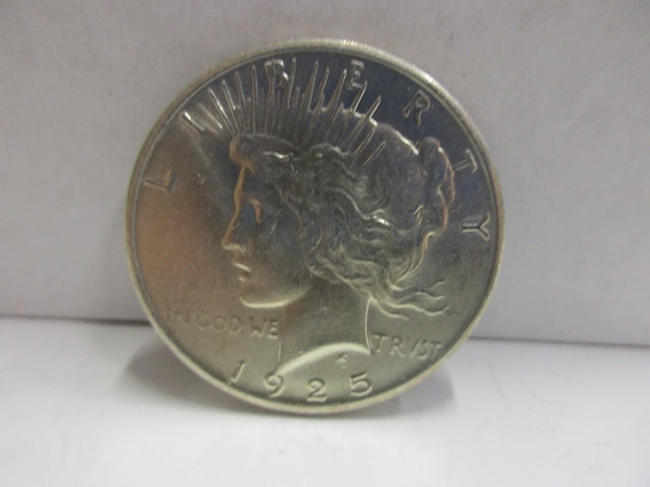 1925 Silver Peace Dollar