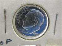 1955 Silver Proof Dime