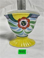 Vtg Art Deco Lustreware Vase
