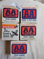 12 Ga Shotgun Shells - 5 boxes of low brass Shells